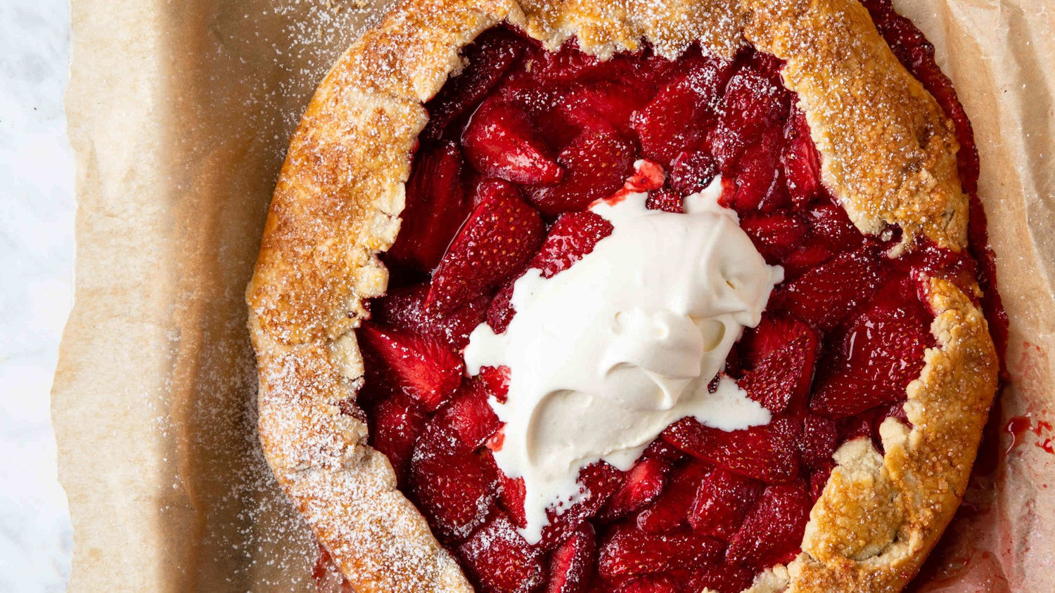 Strawberry Galette - Roccbox recipe poster image