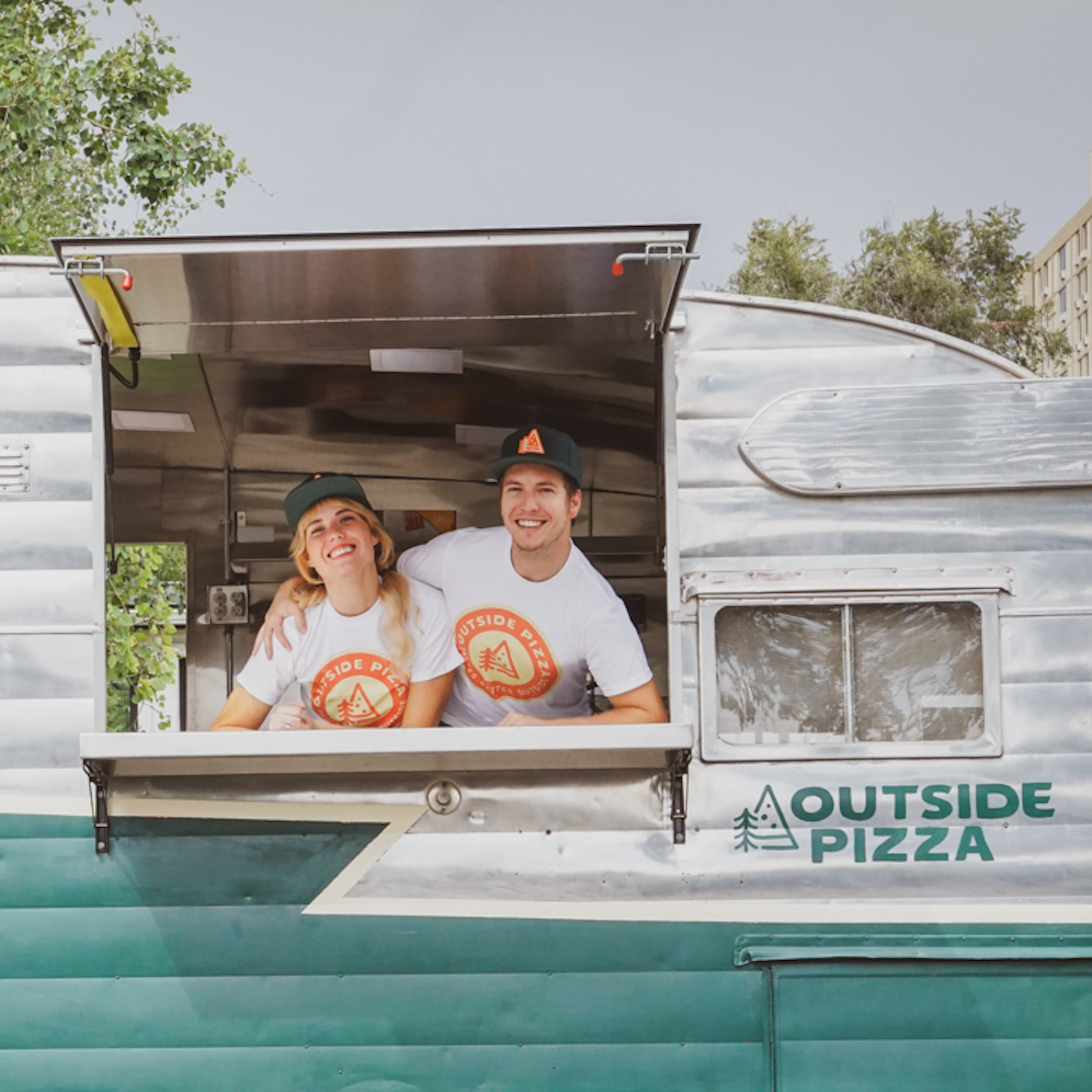 Ashley + Ryan - Outside Pizza – Gozney