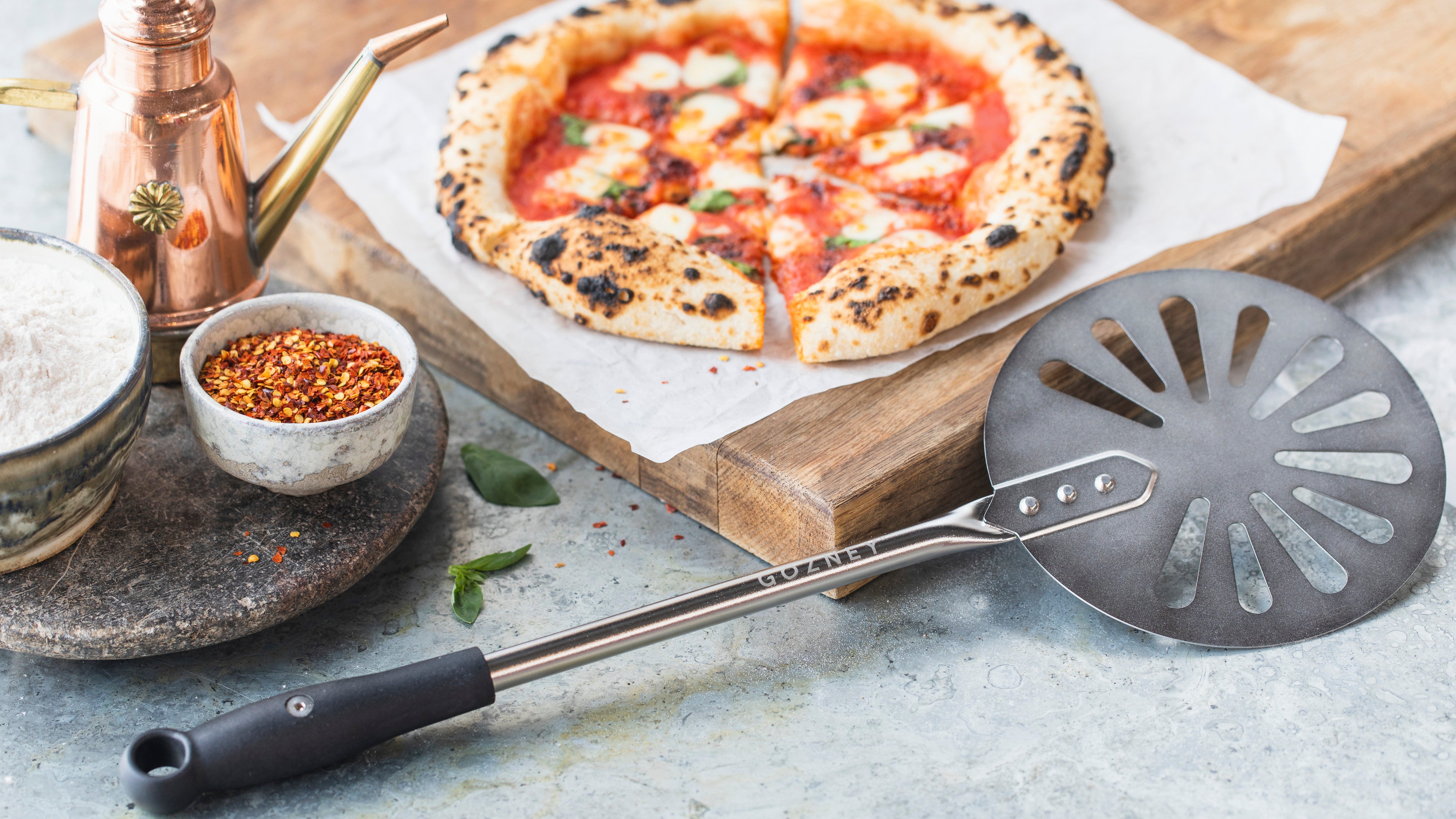 Perforated Pizza Peel,professional Anodized Aluminum Pizza Peels,  Rectangular Pizza Turning Spatula