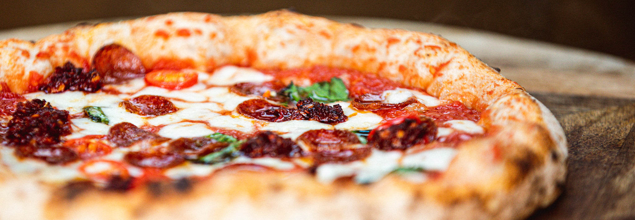 The Peddler (Nduja and Pepperoni with Chilli Honey)