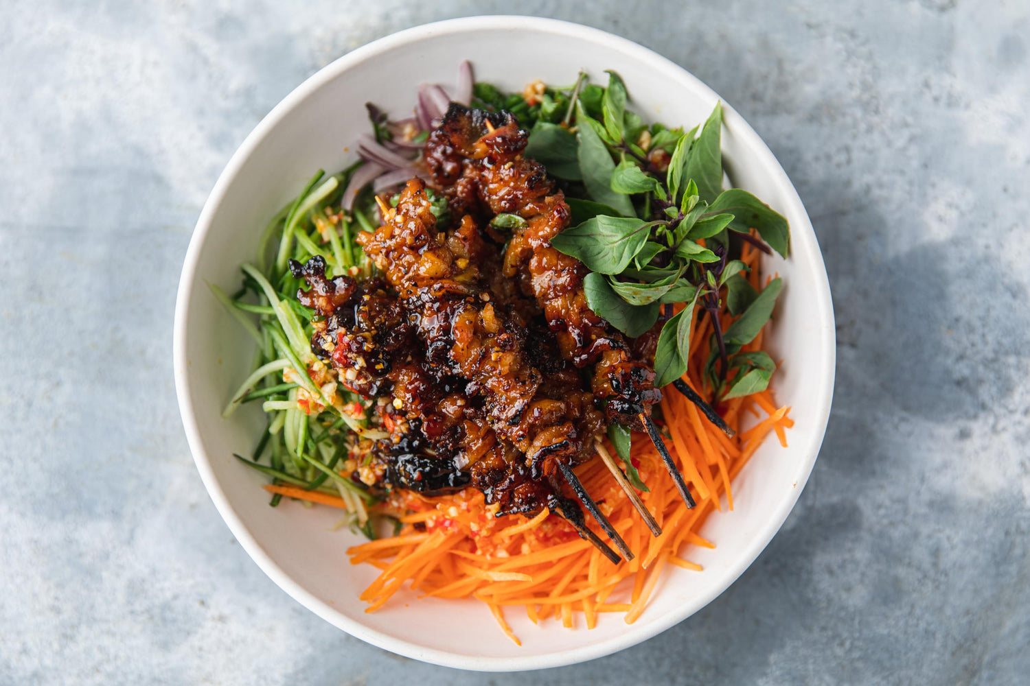 Honey Glazed Belly Pork ‘Bún Thịt Nướng’ 