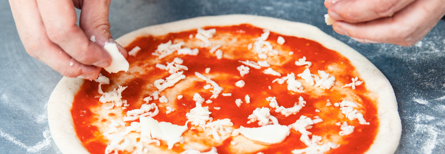 What Cheese Goes on Pizza? recipe poster image