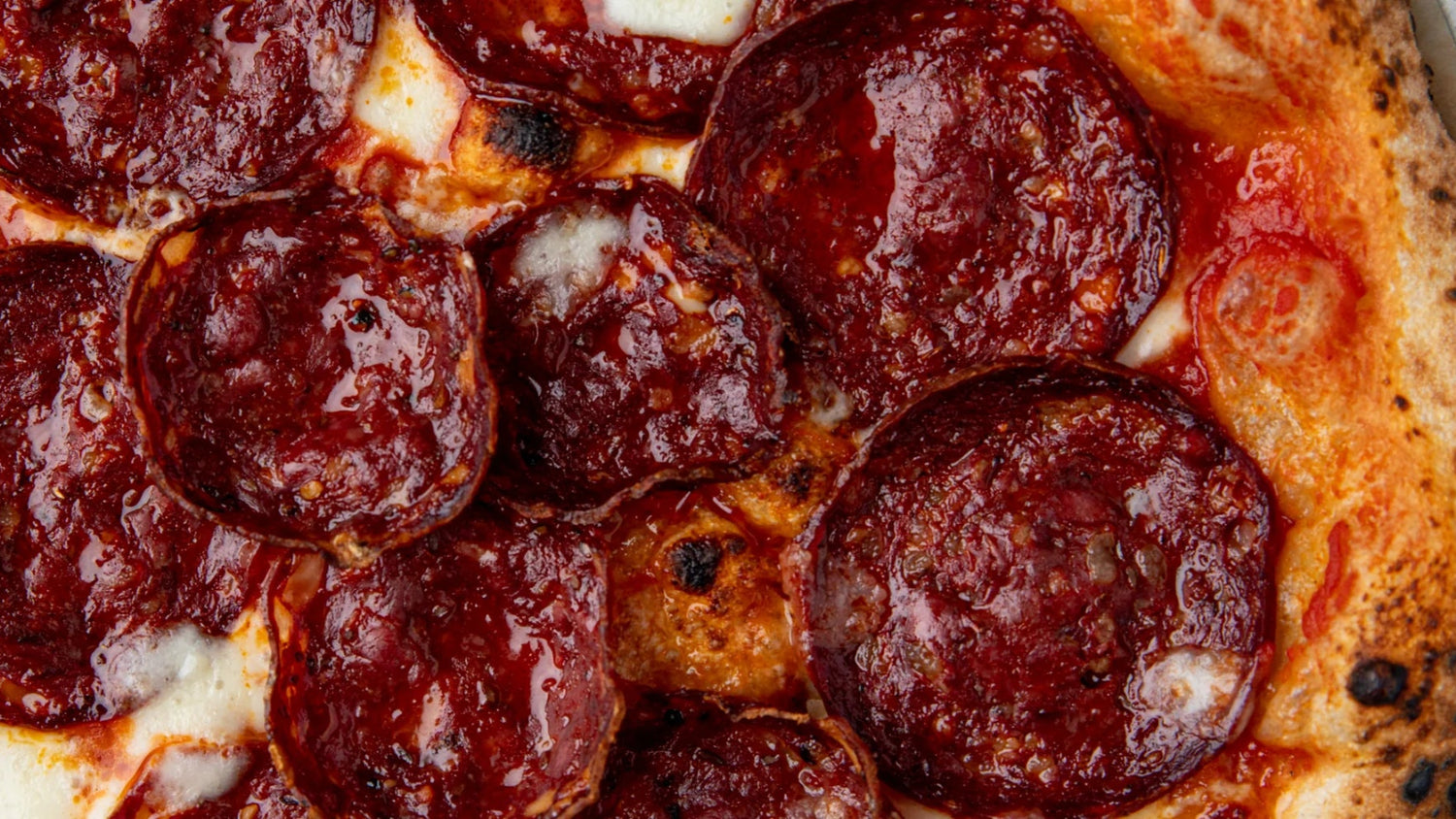 Venison Pepperoni & Hot Honey Pizza recipe poster image